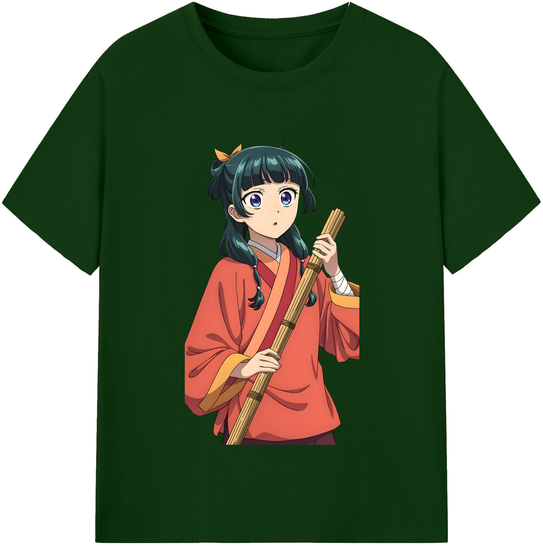 （画像用） 薬屋のひとりごと The Apothecary Diaries 綿100％半袖Tシャツ（フロントプリント）